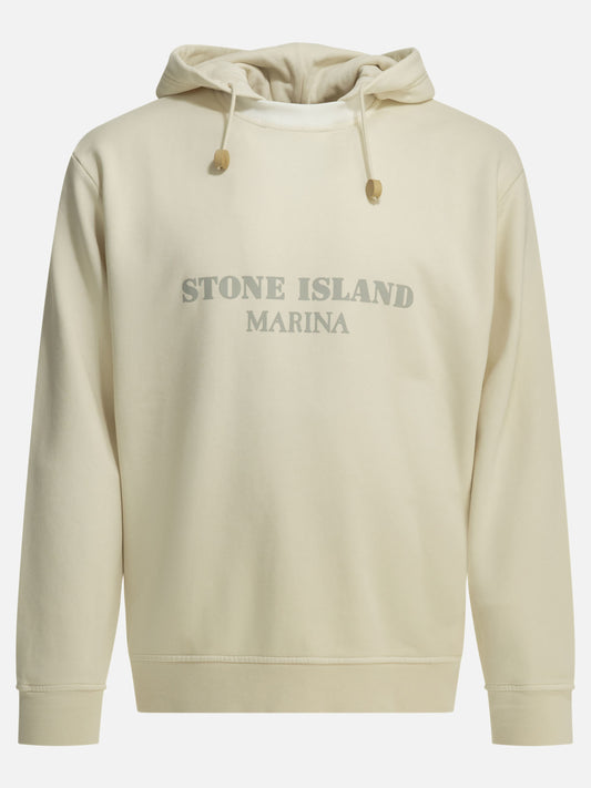 Hoodies Logo  White - Stone Island Men | PLP | VIETTI Online Store 

