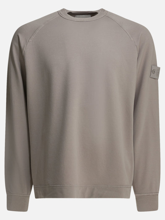 Felpe girocollo Logo  Beige - Stone Island Uomo | PLP | VIETTI Online Store 
