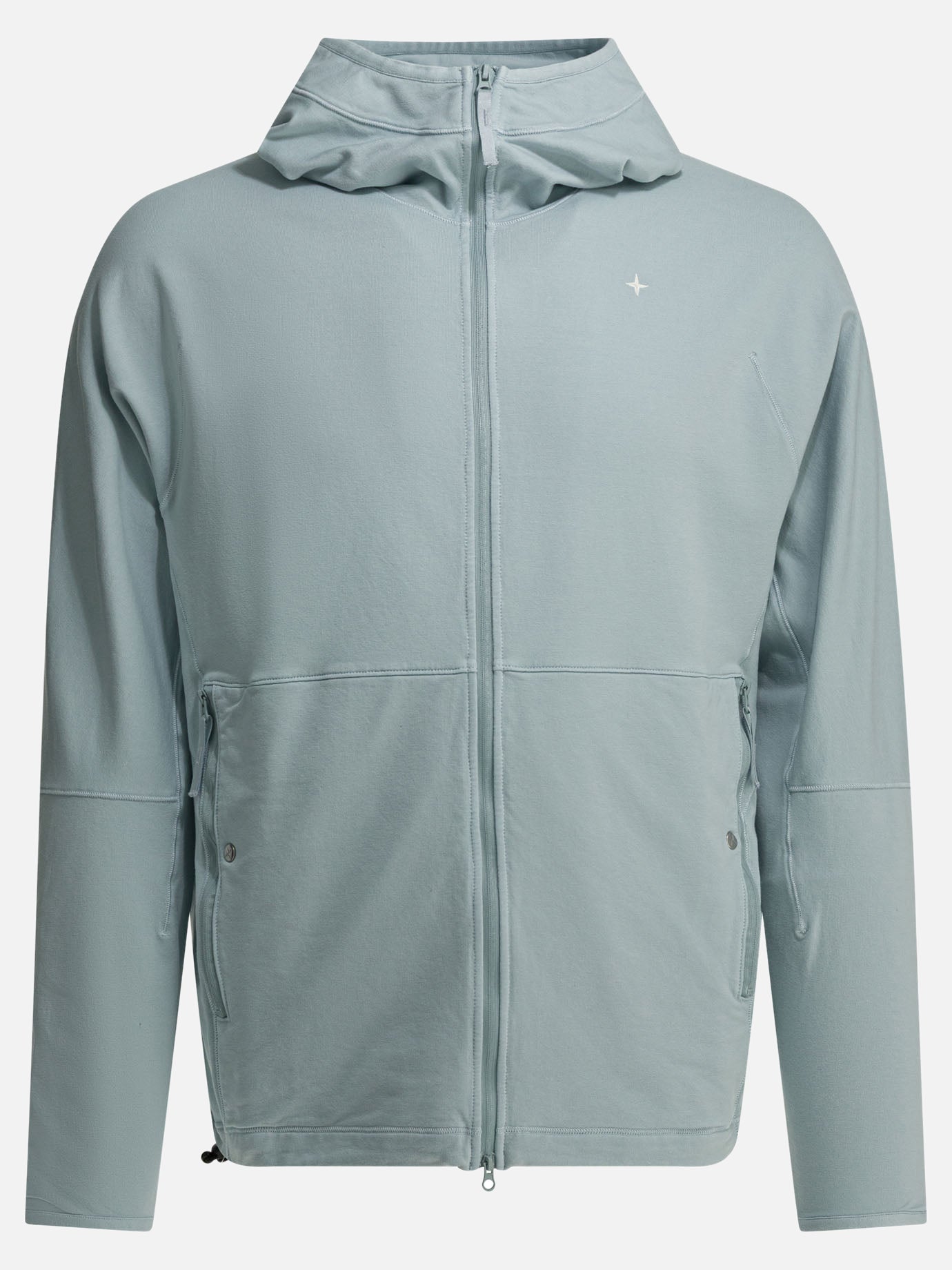 Hoodies Logo  Light blue - Stone Island Men | PDP | VIETTI Online Store | Zoom-Modal
