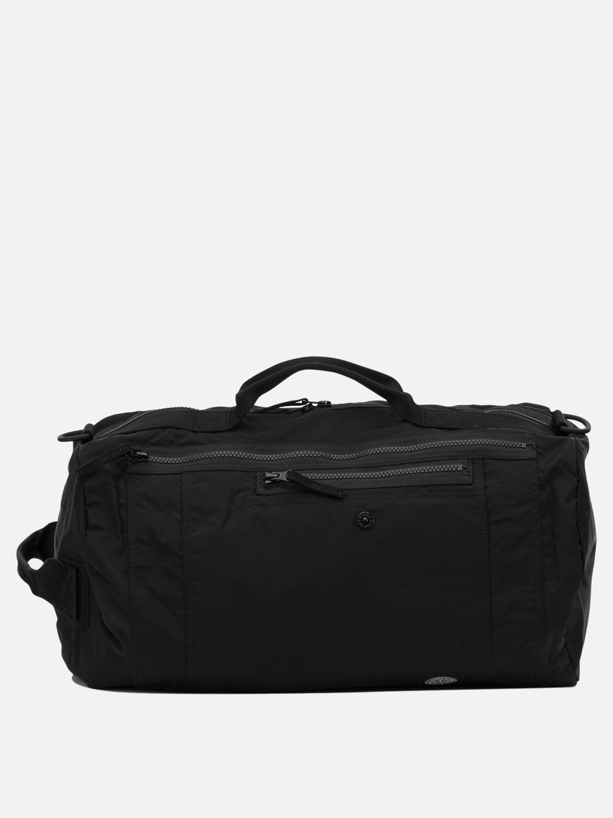 Stone Island Nylon metal travel bag Black