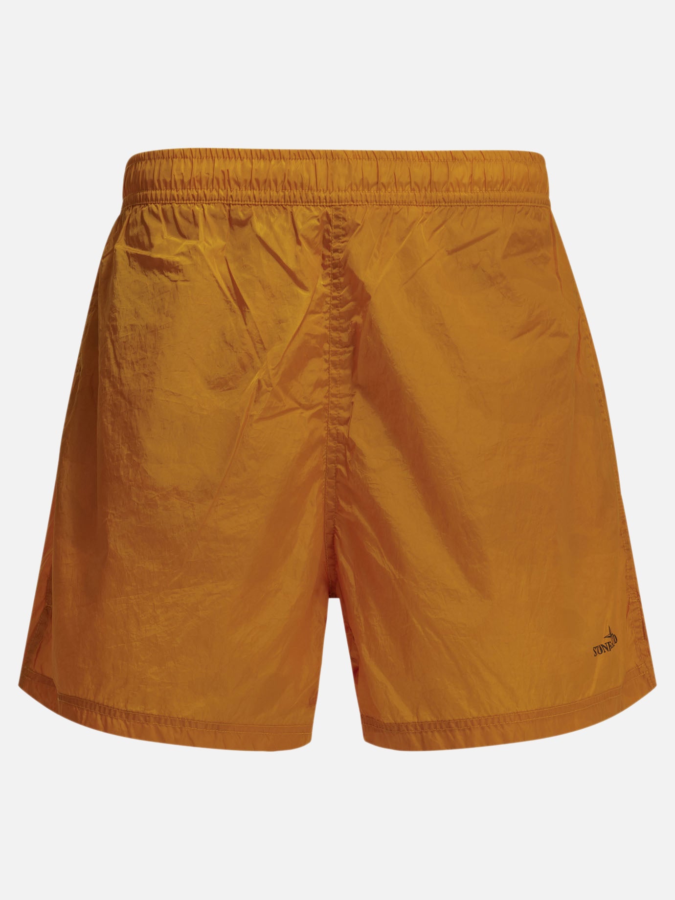 Swim shorts Logo  Orange - Stone Island Men | PDP | VIETTI Online Store | Zoom-Modal
