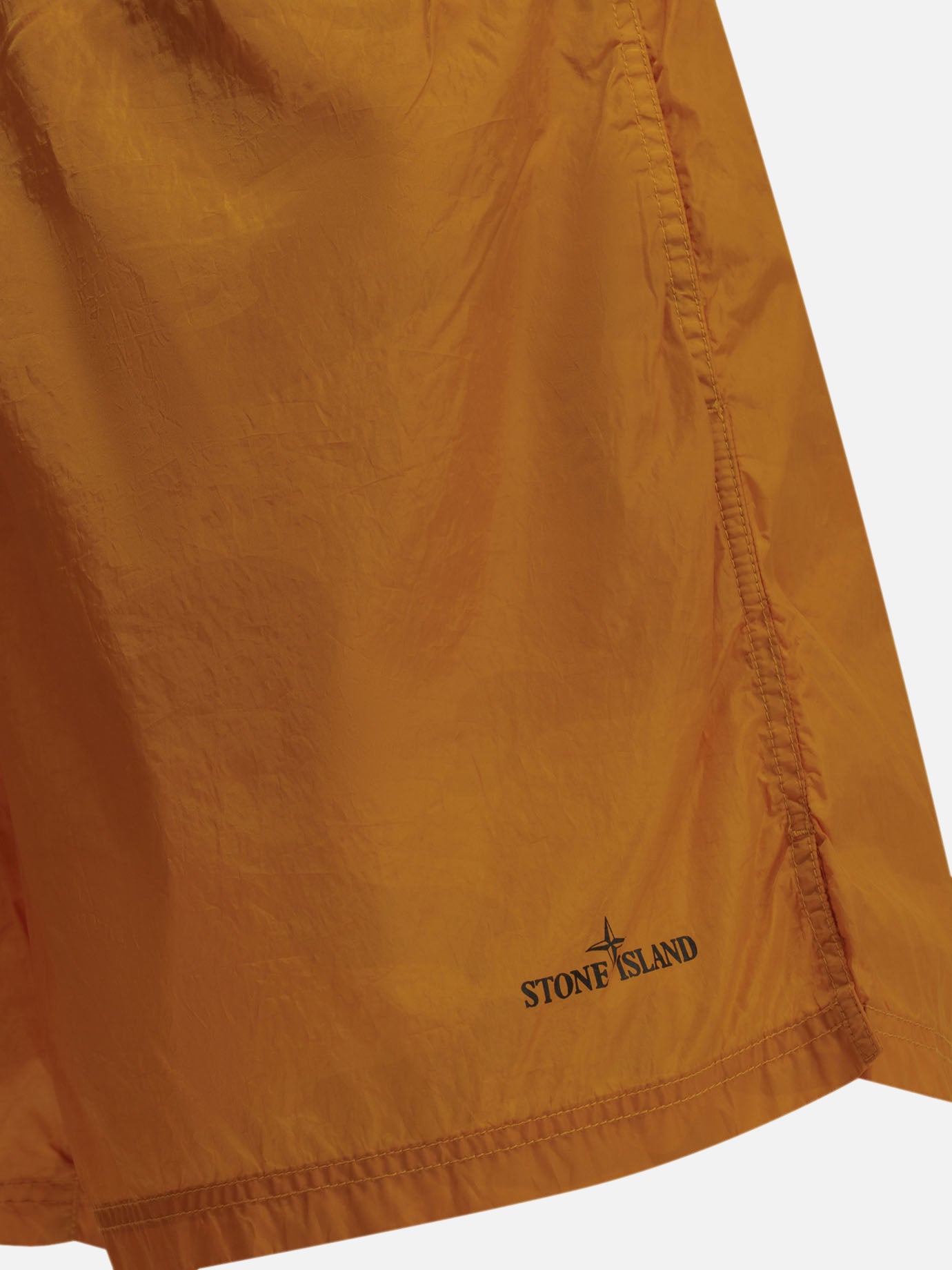 Swim shorts Logo  Orange - Stone Island Men | PDP | VIETTI Online Store | Zoom-Modal_4
