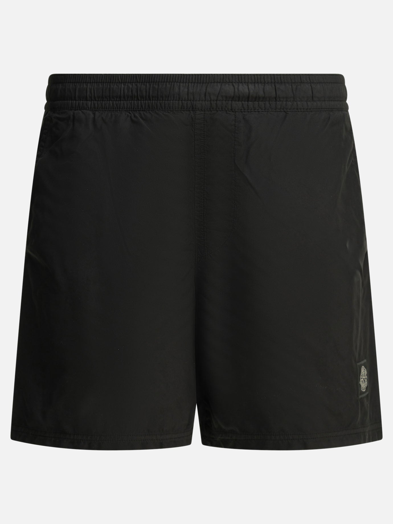 Swim shorts Logo  Black - Stone Island Men | PDP | VIETTI Online Store | thumbnail