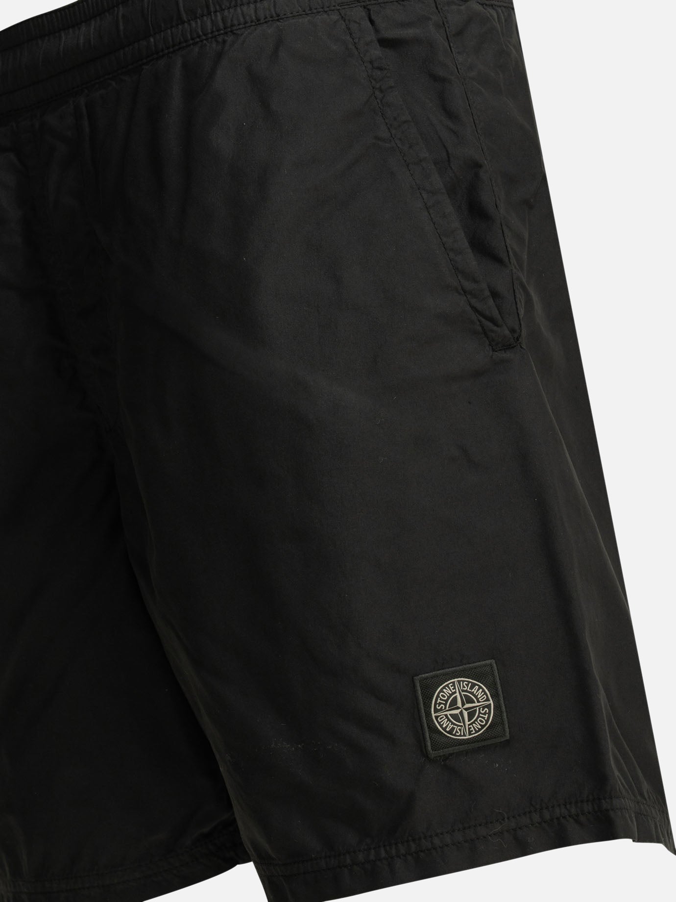 Swim shorts Logo  Black - Stone Island Men | PDP | VIETTI Online Store | Zoom-Modal_4
