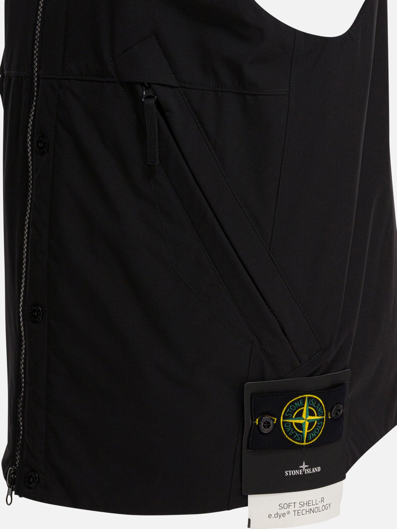 Vest jackets Logo  Black - Stone Island Men | PDP | VIETTI Online Store | Zoom-Modal_3
