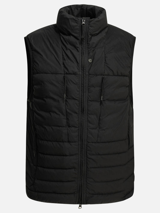 Vest jackets Logo  Black - Stone Island Men | PLP | VIETTI Online Store 
