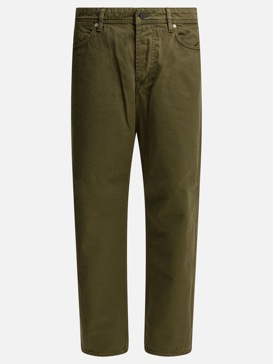 Straight-leg jeans Solid colour  Green - Stone Island Men | PLP | VIETTI Online Store 
