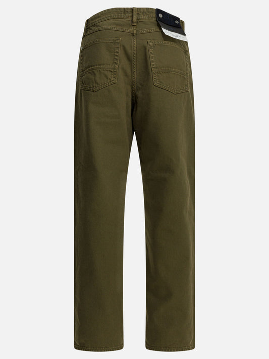Straight-leg jeans Solid colour  Green - Stone Island Men | PLP | VIETTI Online Store | 2
