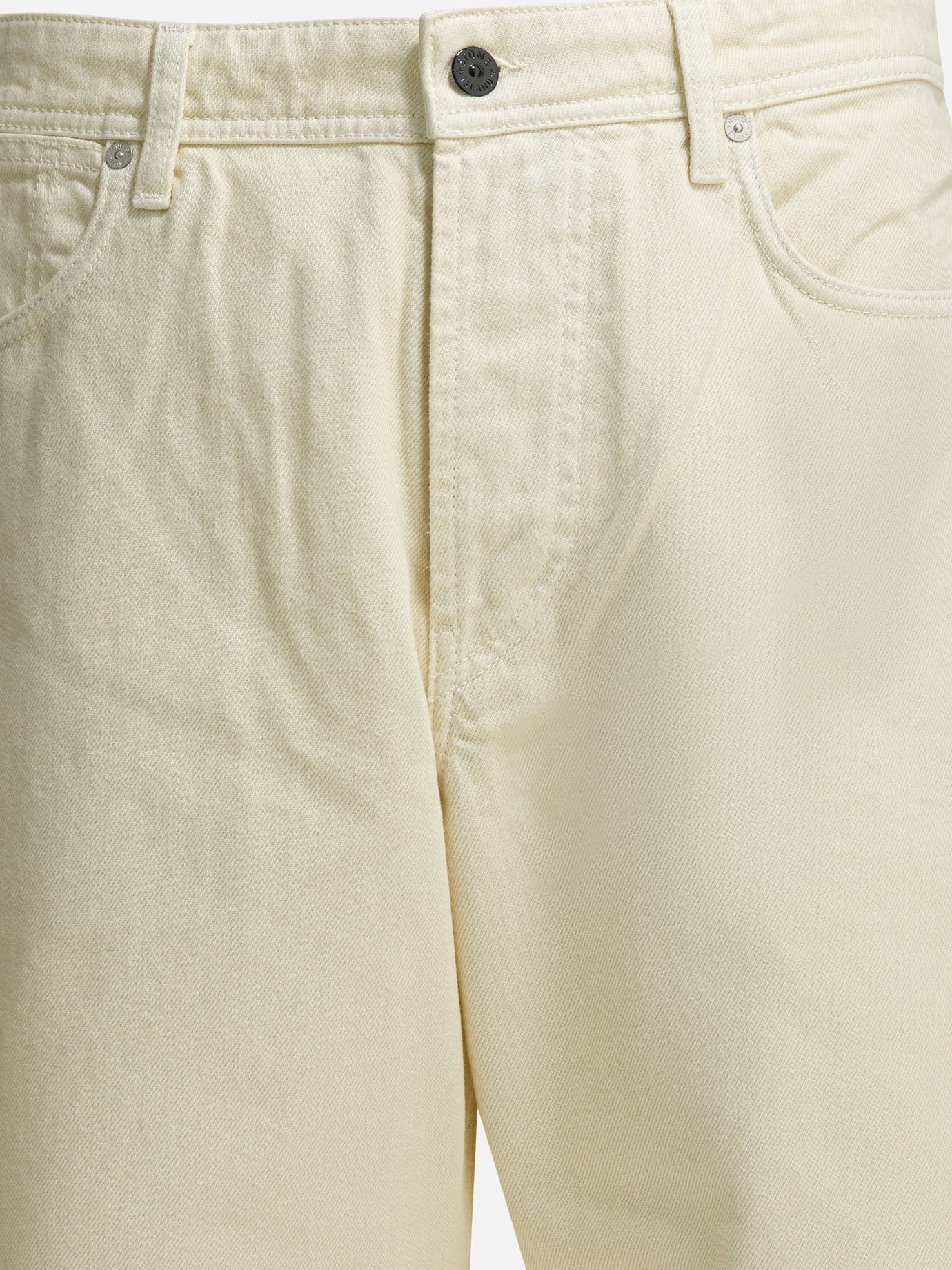 Stone Island Straight-leg jeans White

