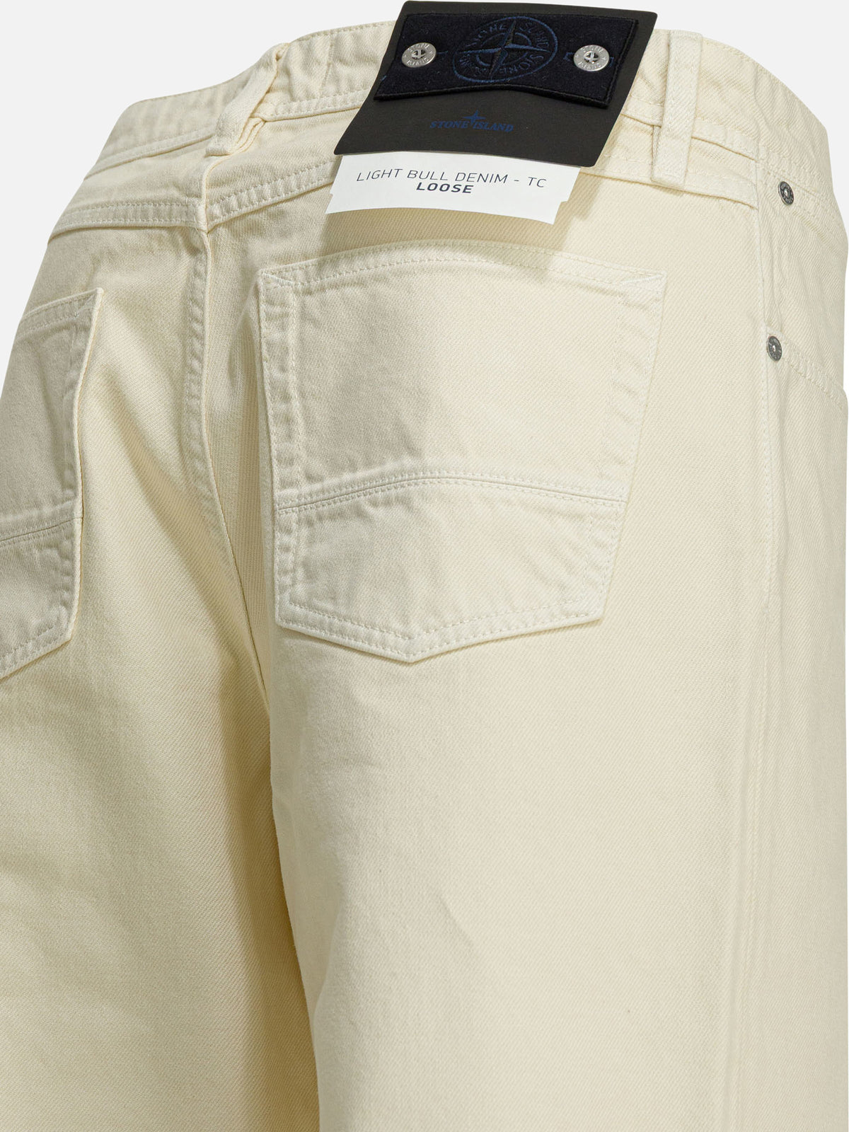 Stone Island Straight-leg jeans White

