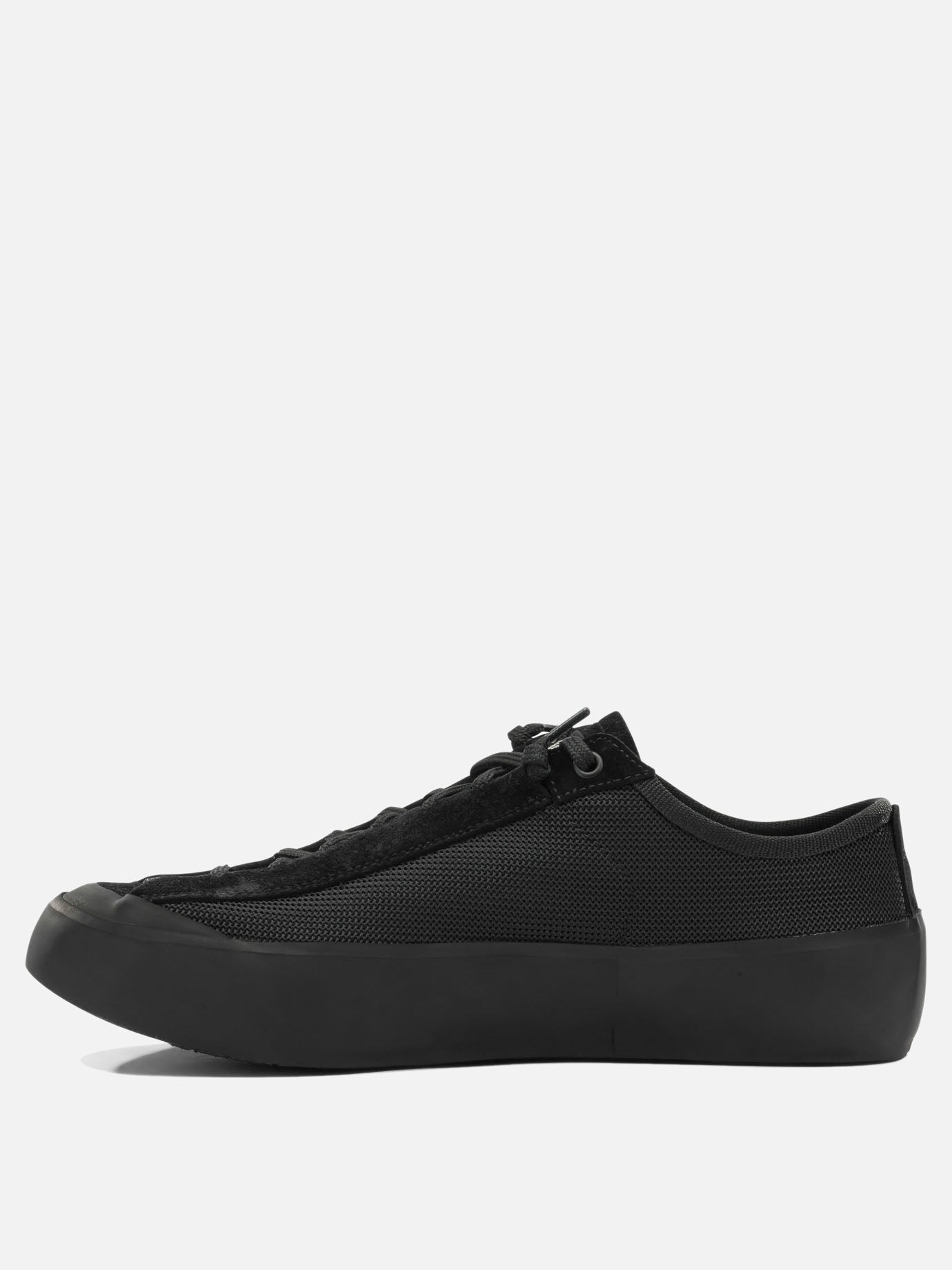 Sneaker basse 100% calf leather - 100% rubber  Nero - Stone Island Uomo | PDP | VIETTI Online Store | thumbnail_3