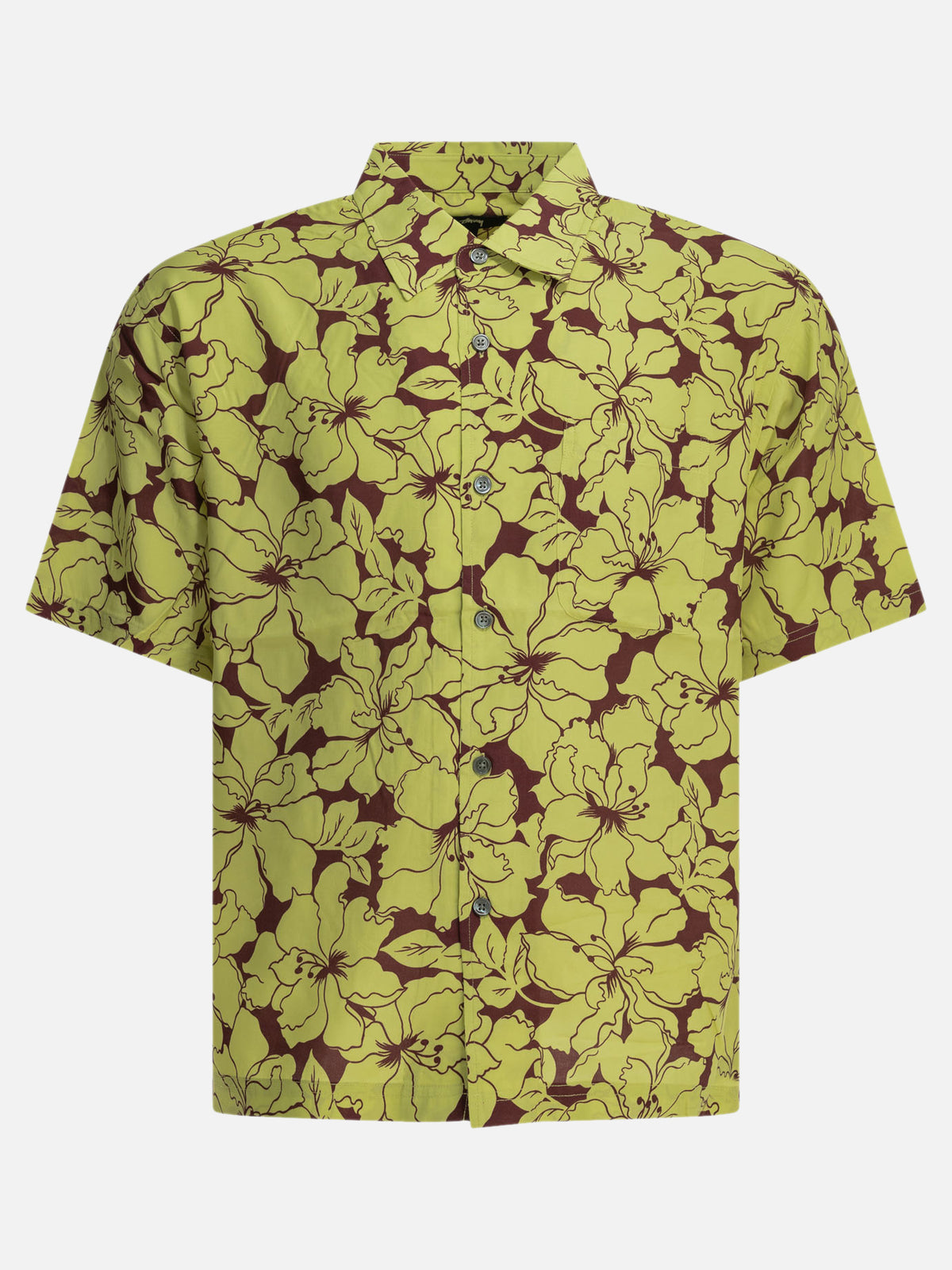Stüssy "Hawaiian" Casual Shirt Green - VIETTI