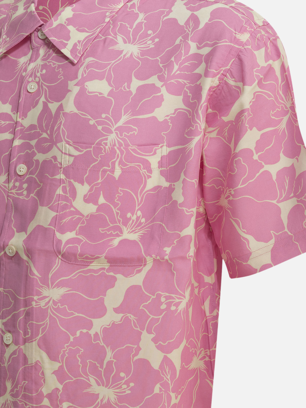 Stüssy "Hawaiian" Casual Shirt Pink

