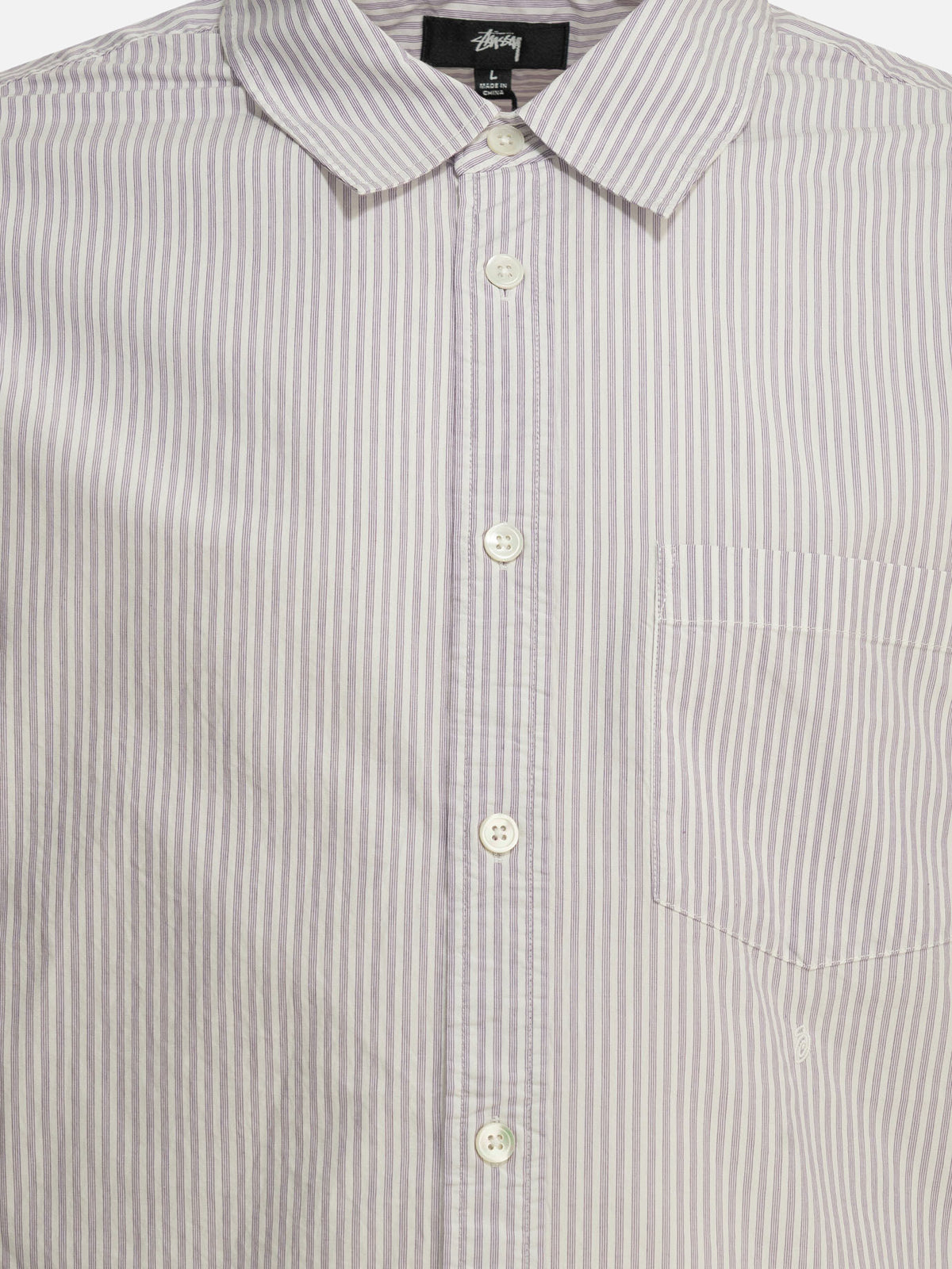 Stüssy "Standard" Casual Shirt Purple - VIETTI