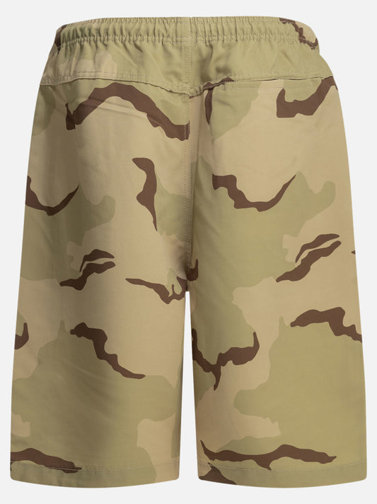 Stüssy "Baggy" Shorts Jumpsuit Green


