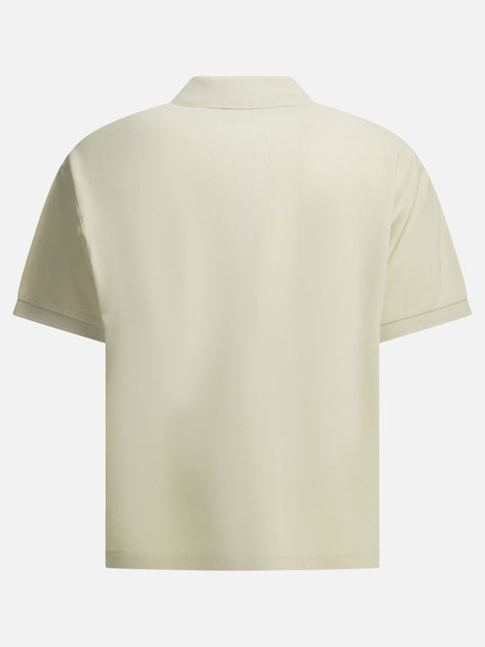 Stüssy "Classic" Button-Down Polo Shirt White

