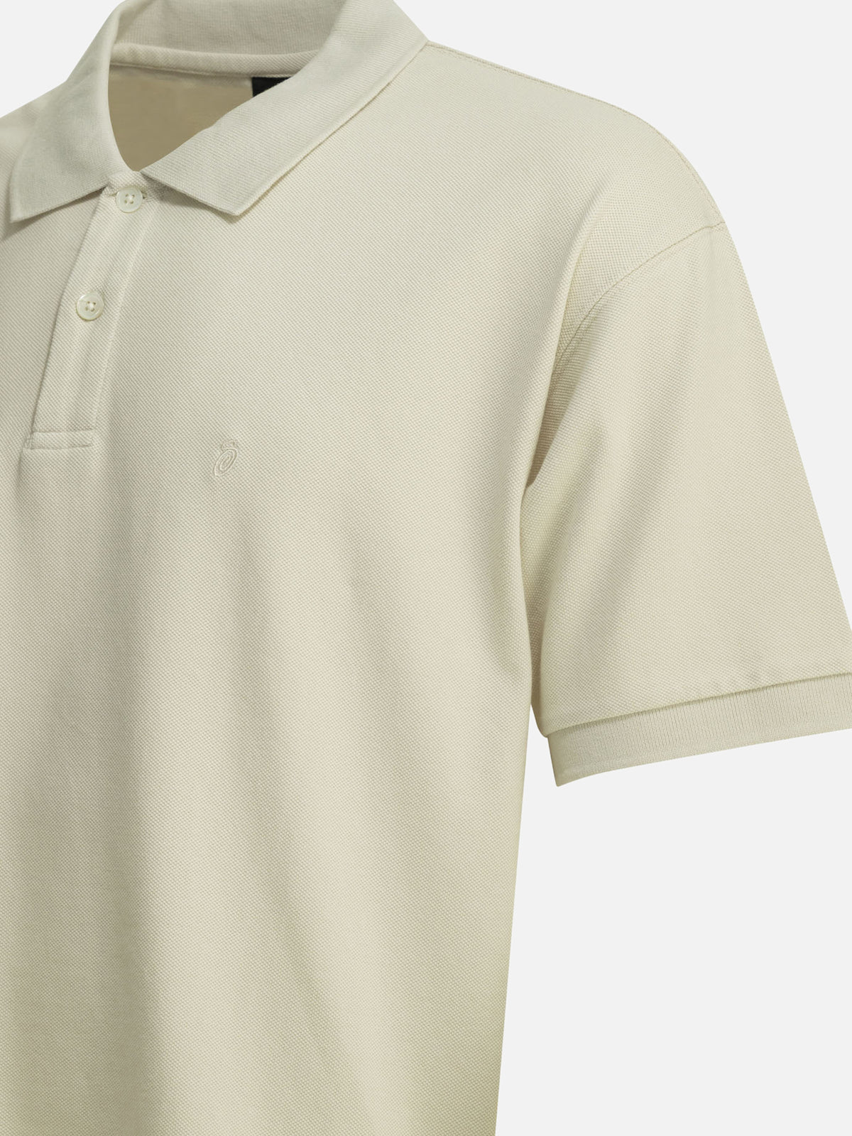 Stüssy "Classic" Button-Down Polo Shirt White - VIETTI