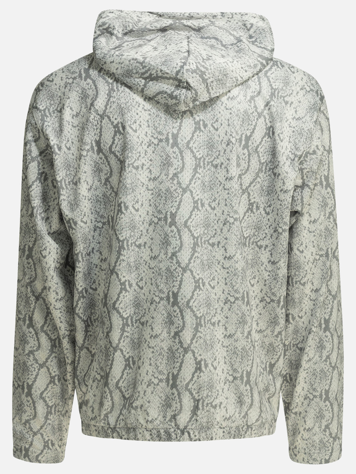 Stüssy "Athletic Mesh Sanke" Zip-Up Sweatshirt Grey - VIETTI
