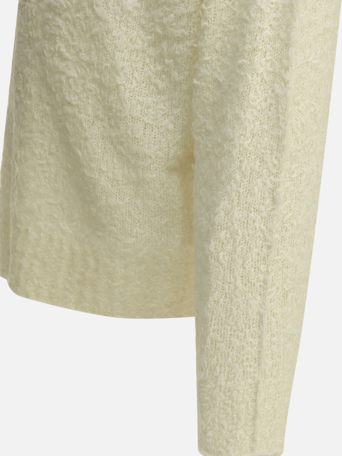 Stüssy "Textured" Cardigan White - VIETTI