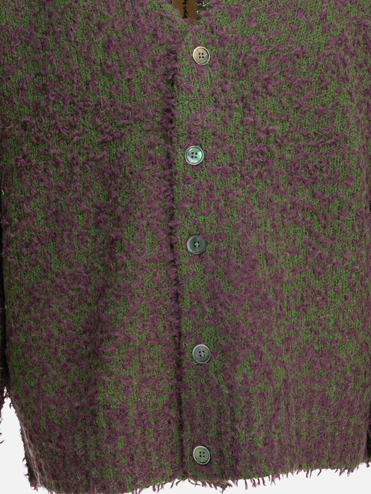 Stüssy "Textured" Cardigan Purple - VIETTI