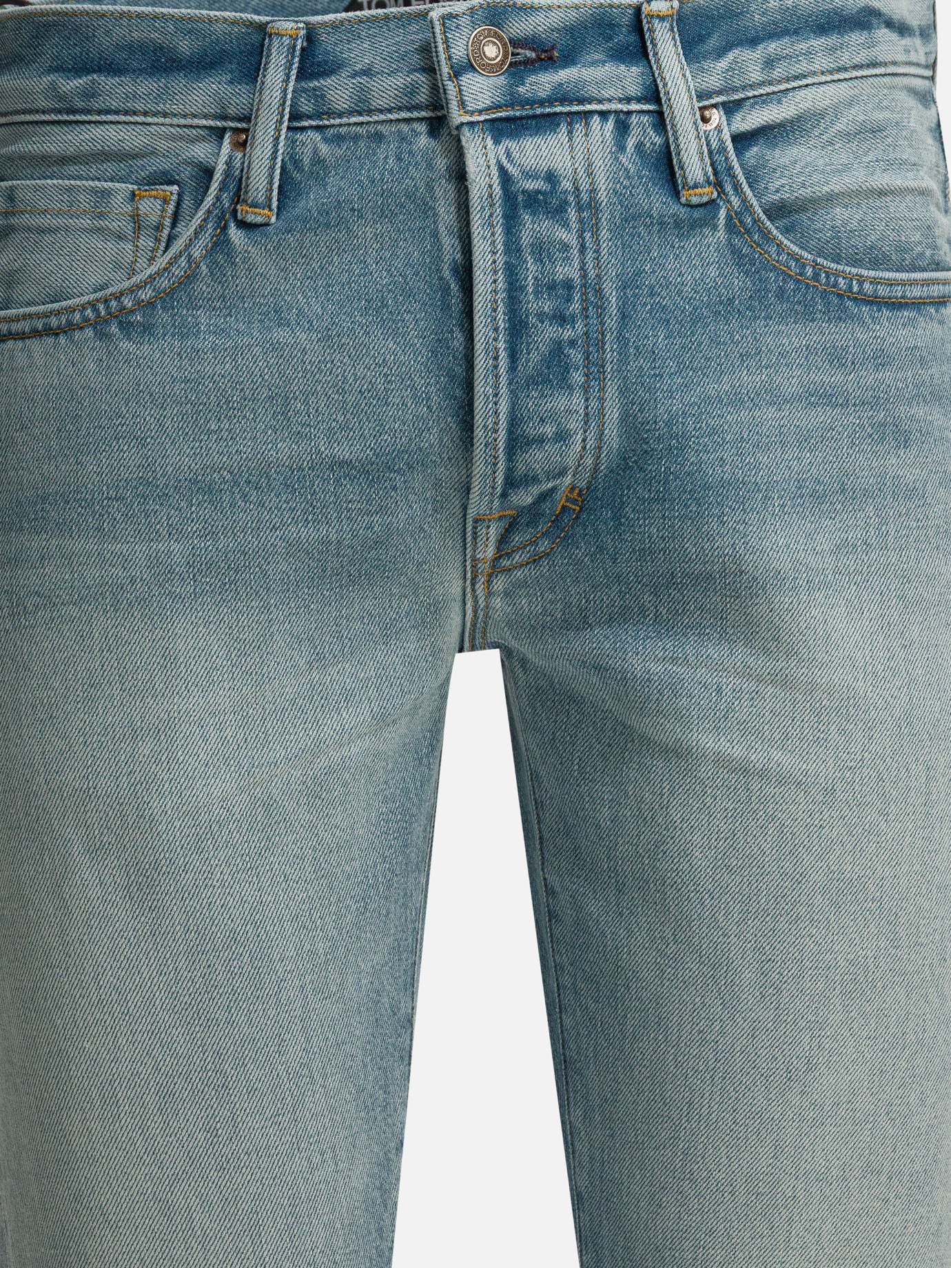 Straight-leg jeans Solid colour  Blue - Tom Ford Men | PDP | VIETTI Online Store | thumbnail_3