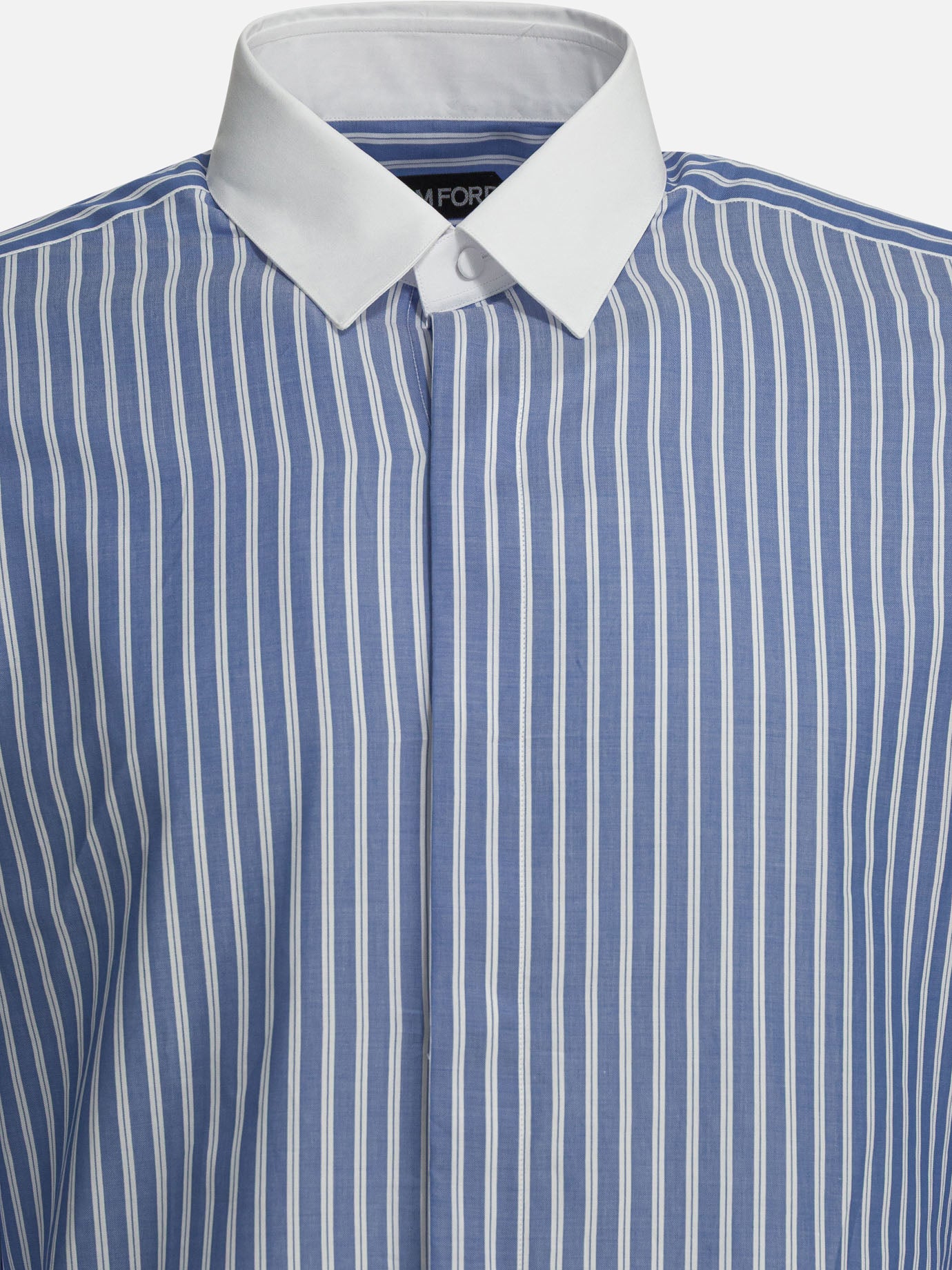 Camicie casual Striped  Azzurro - Tom Ford Uomo | PDP | VIETTI Online Store | thumbnail_3