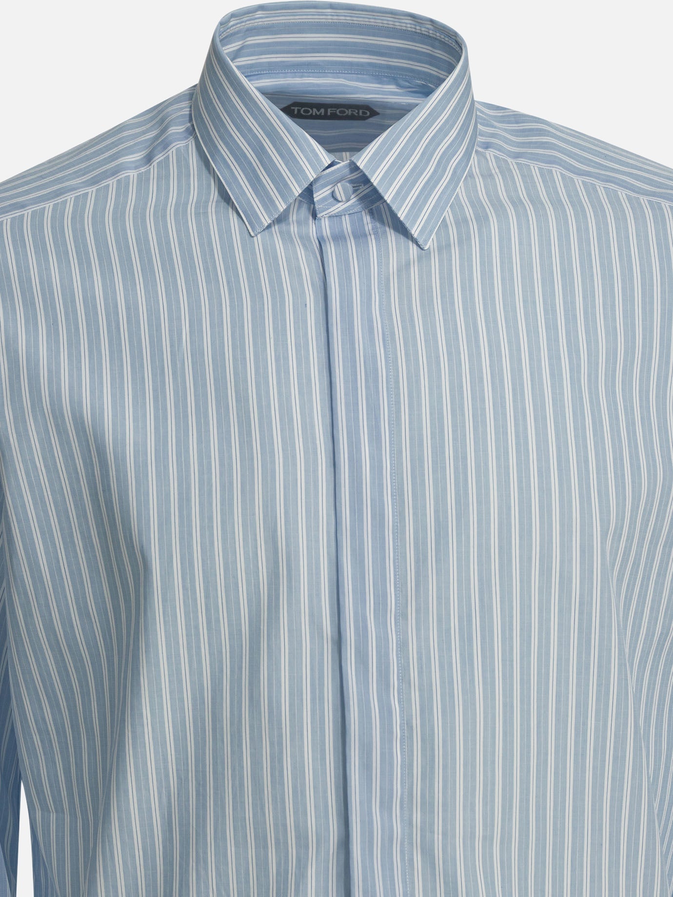 Camicie casual Striped  Azzurro - Tom Ford Uomo | PDP | VIETTI Online Store | thumbnail_3