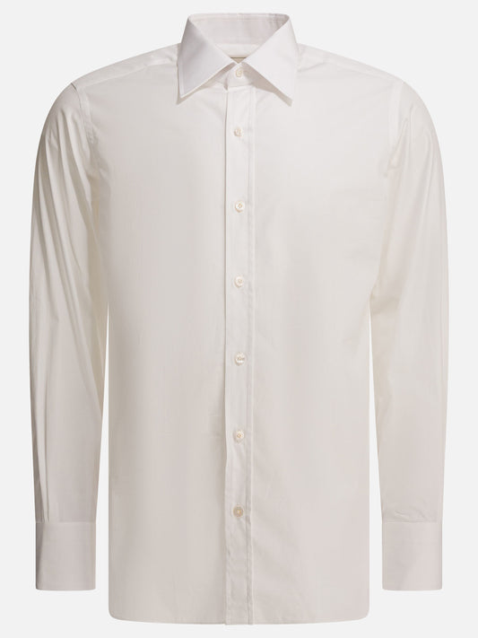 Camicie formali Solid colour  Bianco - Tom Ford Uomo | PDP | VIETTI Online Store 
