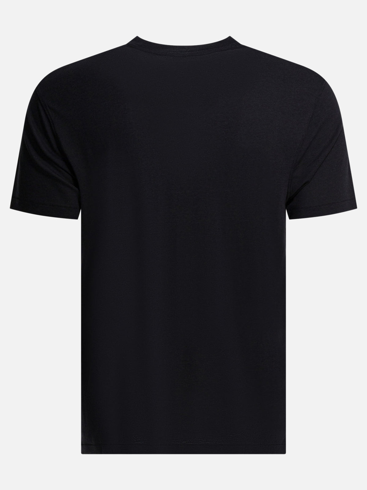 Tom Ford Lyocell and cotton T-shirt Black - VIETTI