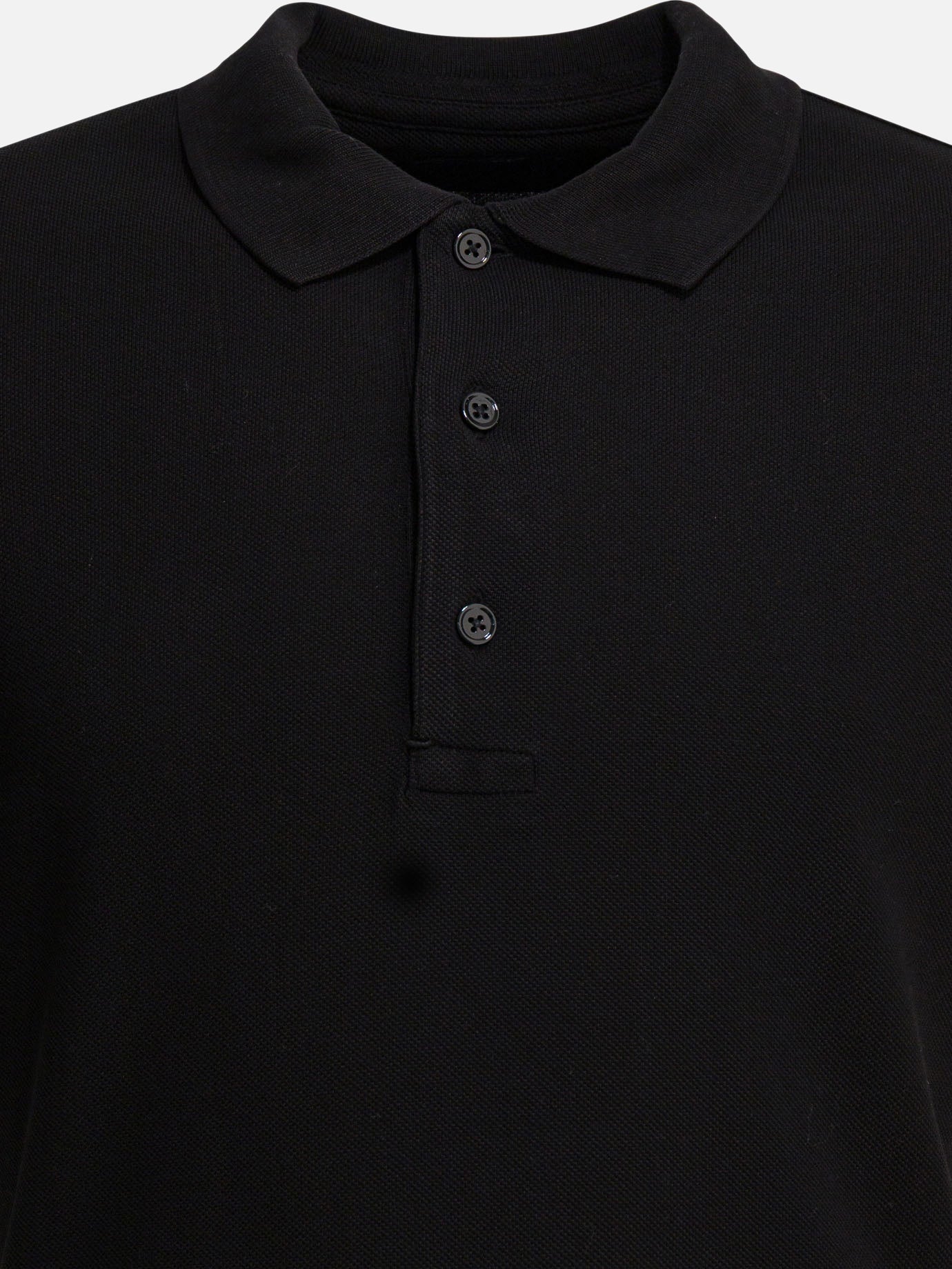 Polo con bottoni Solid colour  Nero - Tom Ford Uomo | PDP | VIETTI Online Store | Zoom-Modal_3

