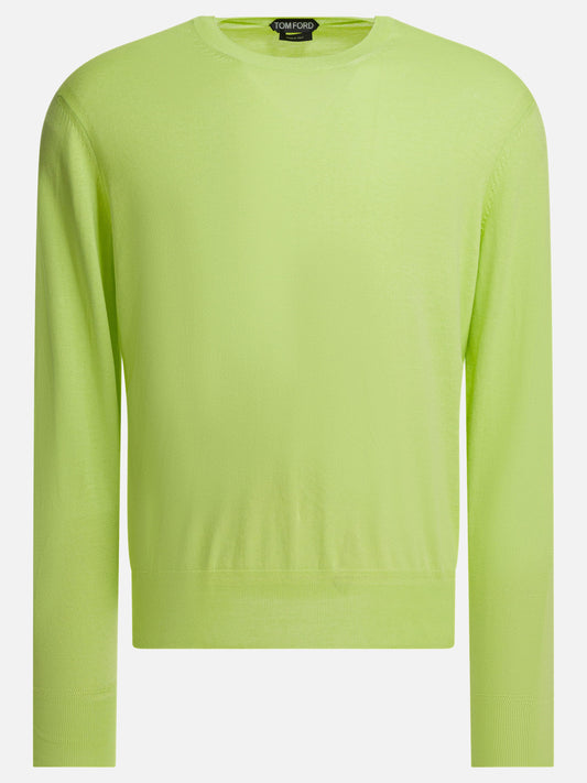 Maglioni girocollo Solid colour  Verde - Tom Ford Uomo | VIETTI Online Store 

