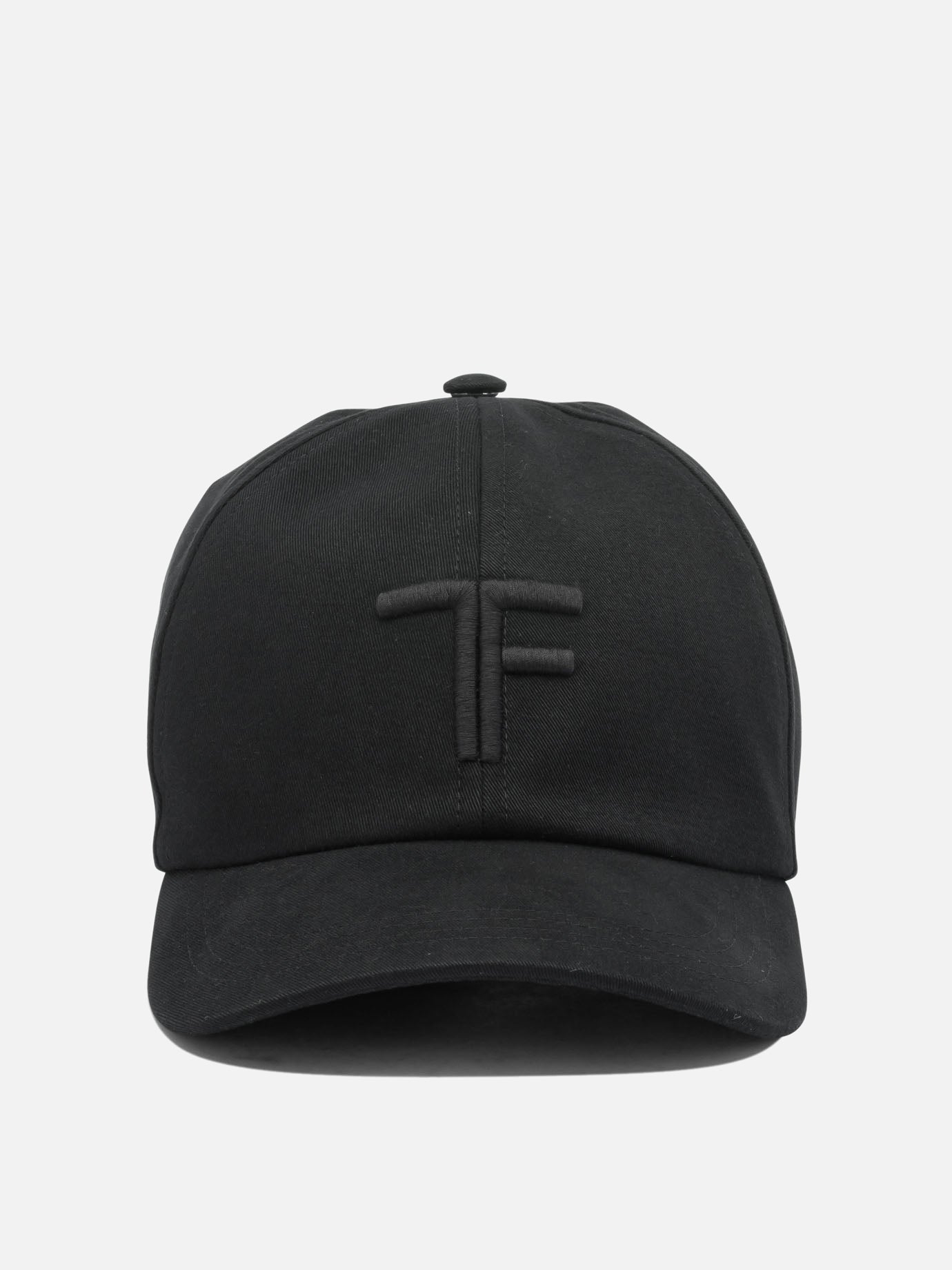 Cappelli da baseball 100% cotton - Other fabric: 100% calf leather  Nero - Tom Ford Uomo | PDP | VIETTI Online Store | Zoom-Modal
