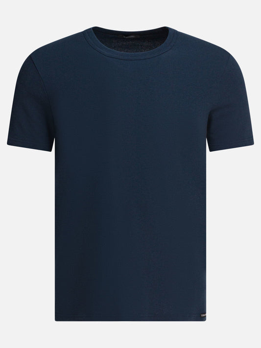 T-shirt intime Solid colour  Blu - Tom Ford Uomo | PLP | VIETTI Online Store 
