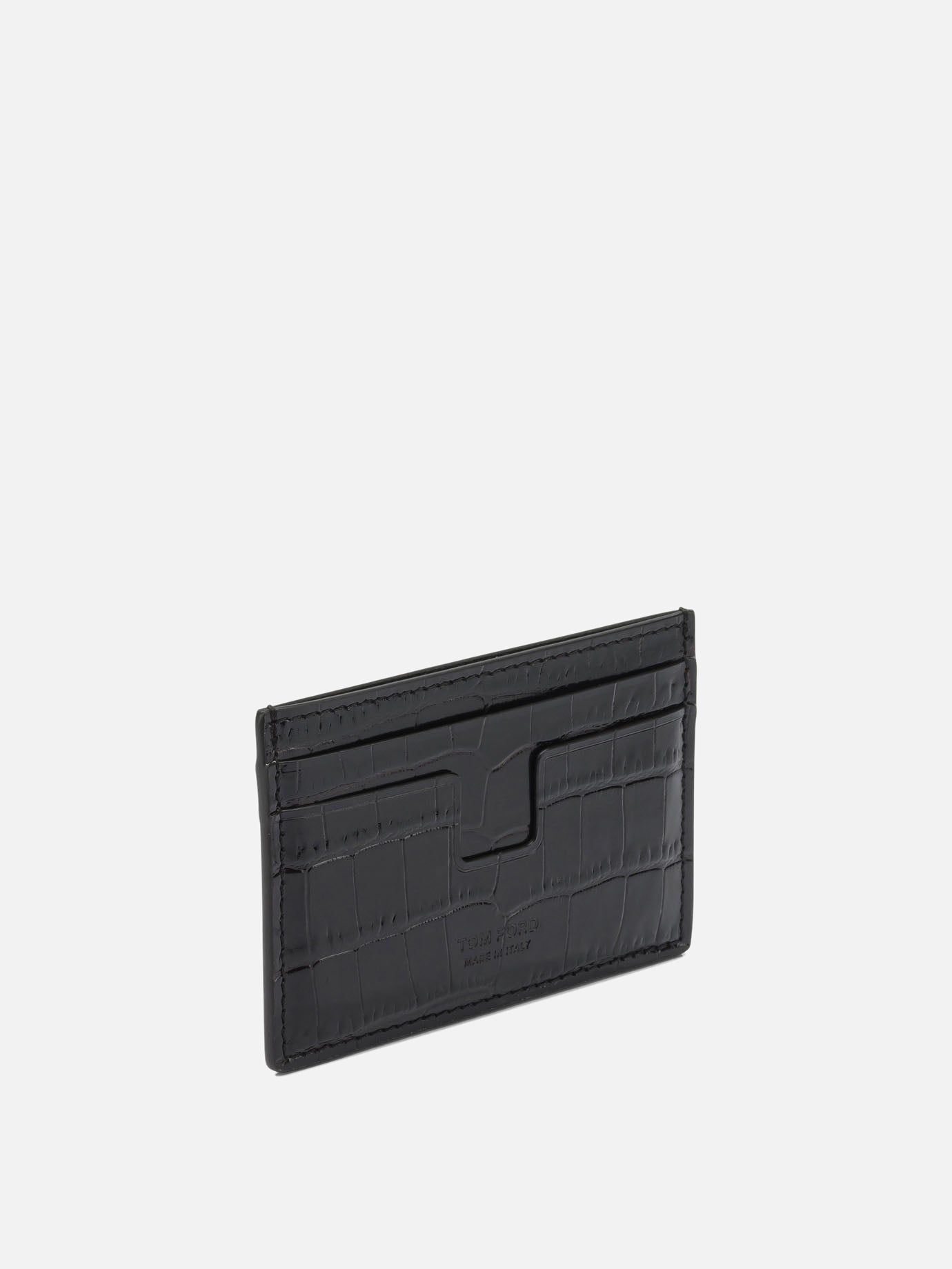 Portacarte 100% calf leather - 100 sheep leather  Marrone - Tom Ford Uomo | PDP | VIETTI Online Store | Zoom-Modal_2
