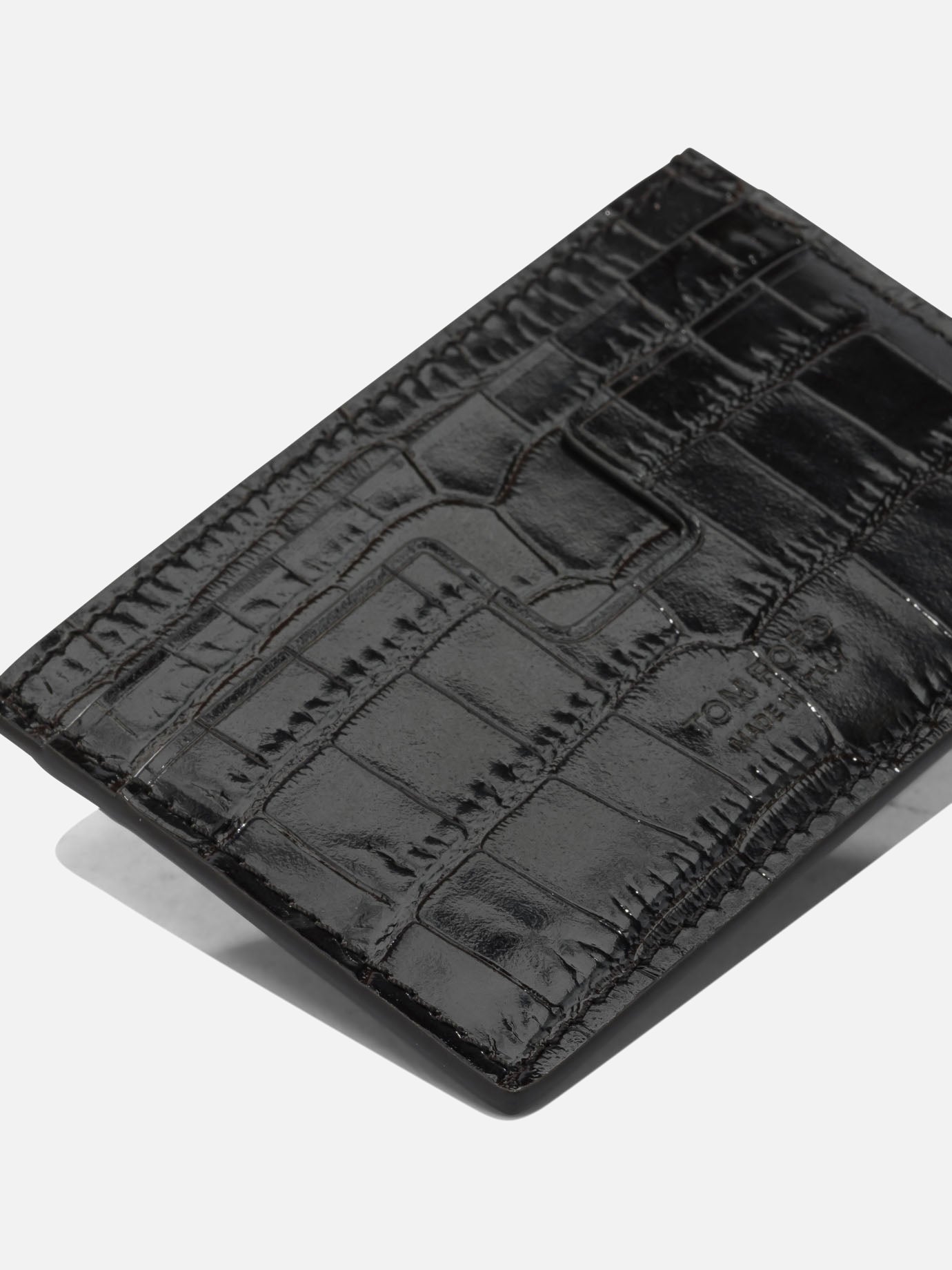 Portacarte 100% calf leather - 100 sheep leather  Marrone - Tom Ford Uomo | PDP | VIETTI Online Store | thumbnail_4