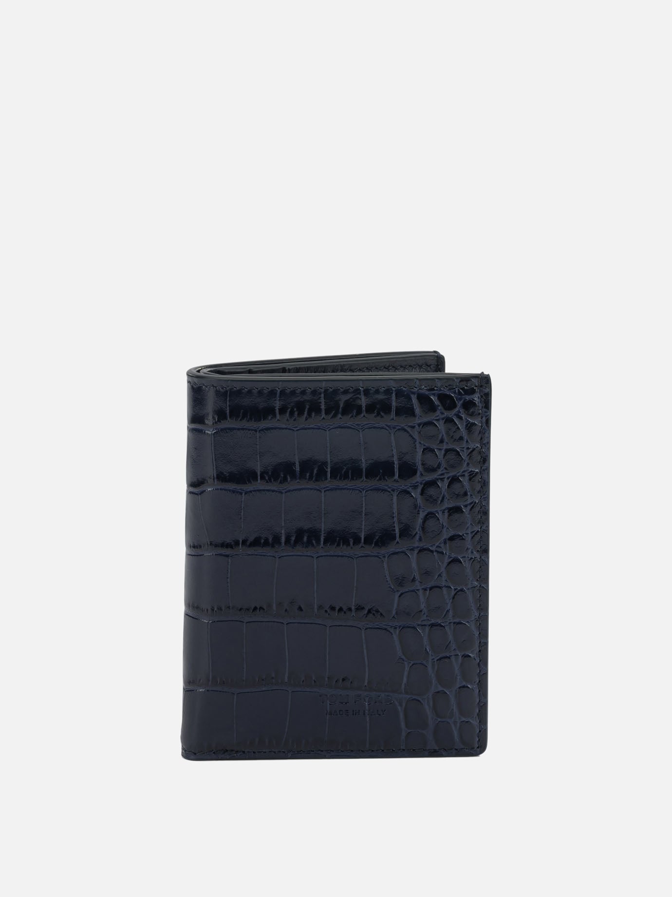 Card holders 100% calf leather  Blue - Tom Ford Men | PDP | VIETTI Online Store | Zoom-Modal
