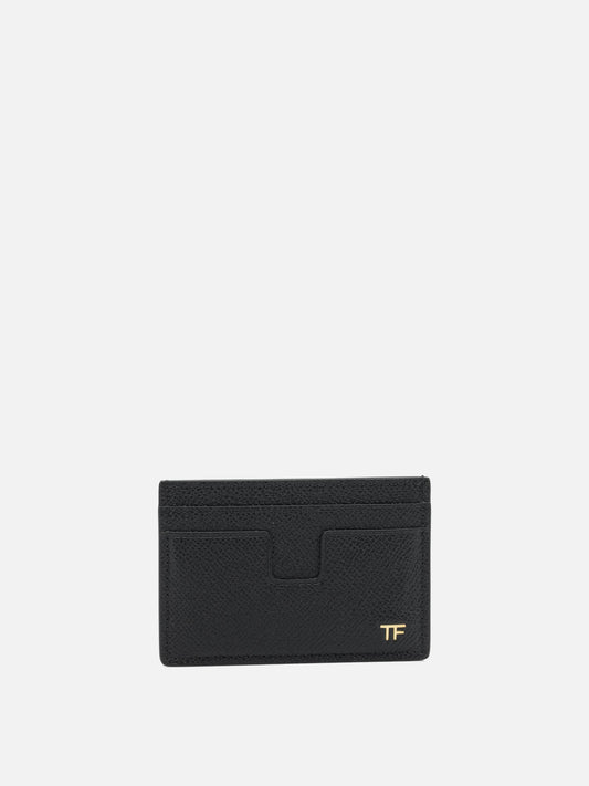 Portacarte 100% calf leather  Nero - Tom Ford Uomo | PDP | VIETTI Online Store 
