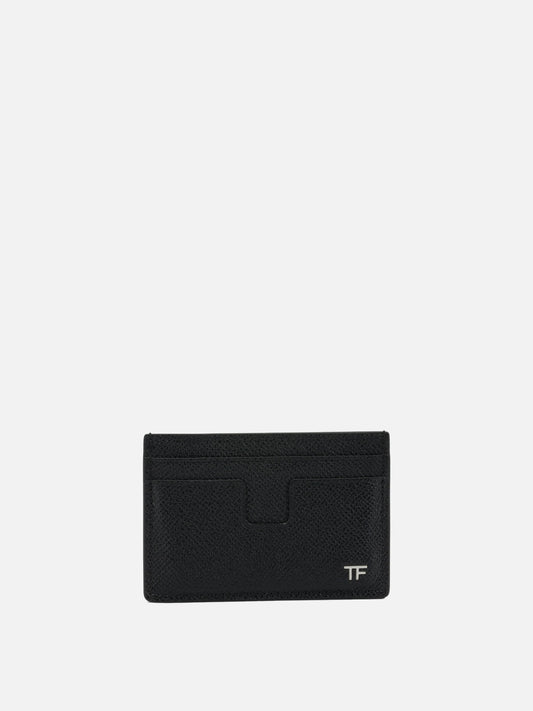 Portacarte 100% calf leather  Nero - Tom Ford Uomo | PDP | VIETTI Online Store 
