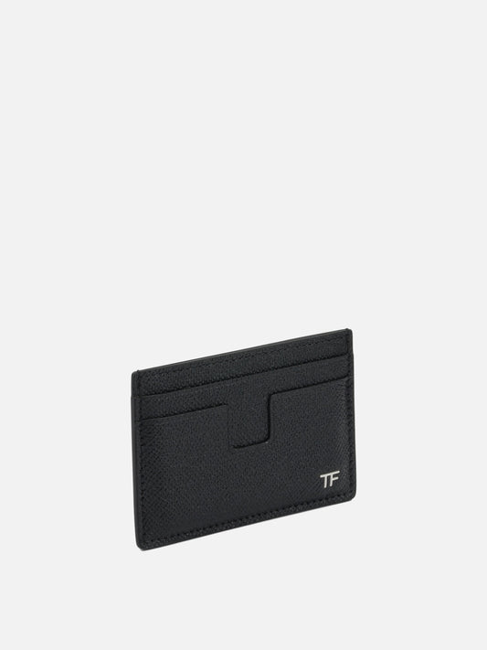 Portacarte 100% calf leather  Nero - Tom Ford Uomo | PDP | VIETTI Online Store | 2
