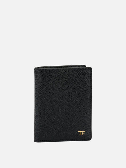 Portacarte 100% calf leather  Nero - Tom Ford Uomo | PDP | VIETTI Online Store 
