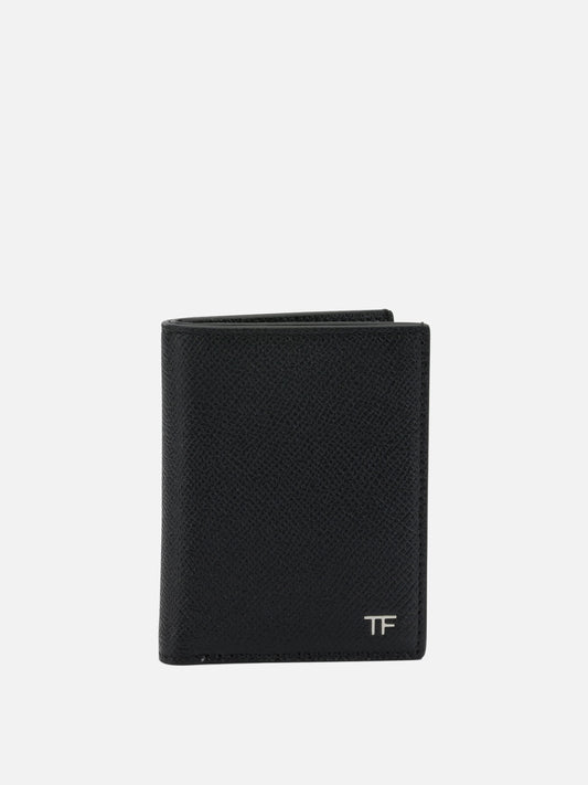 Portacarte 100% calf leather  Nero - Tom Ford Uomo | PDP | VIETTI Online Store 
