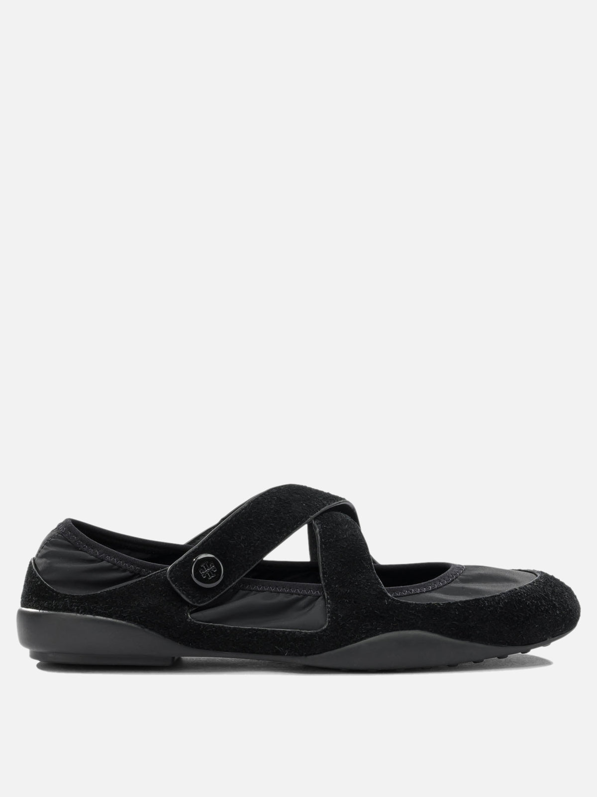 Tory Burch "Romy" Mary Jane Flats Black - VIETTI