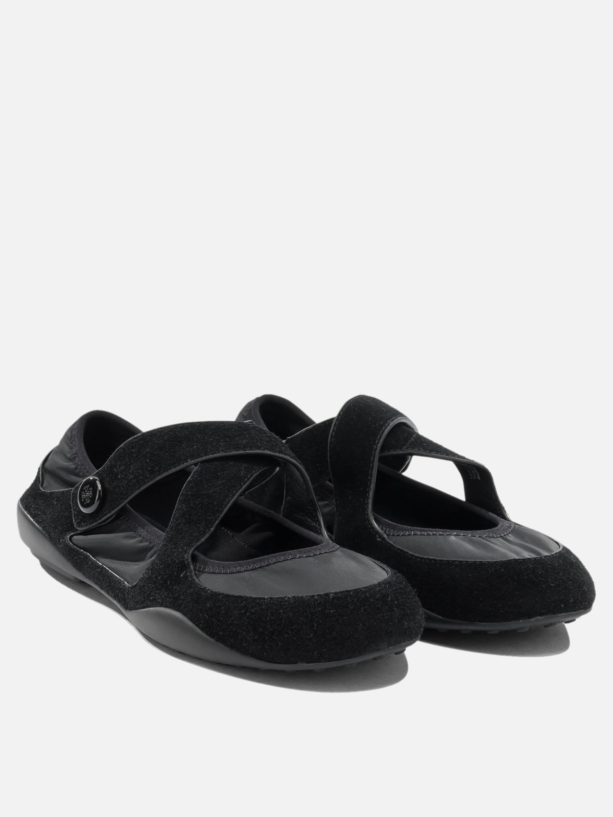 Tory Burch "Romy" Mary Jane Flats Black