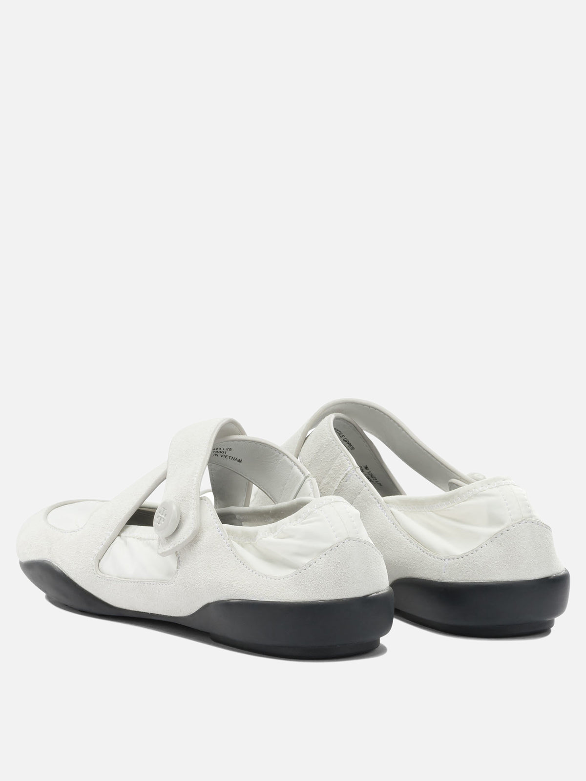 Tory Burch "Romy" Mary Jane Flats White