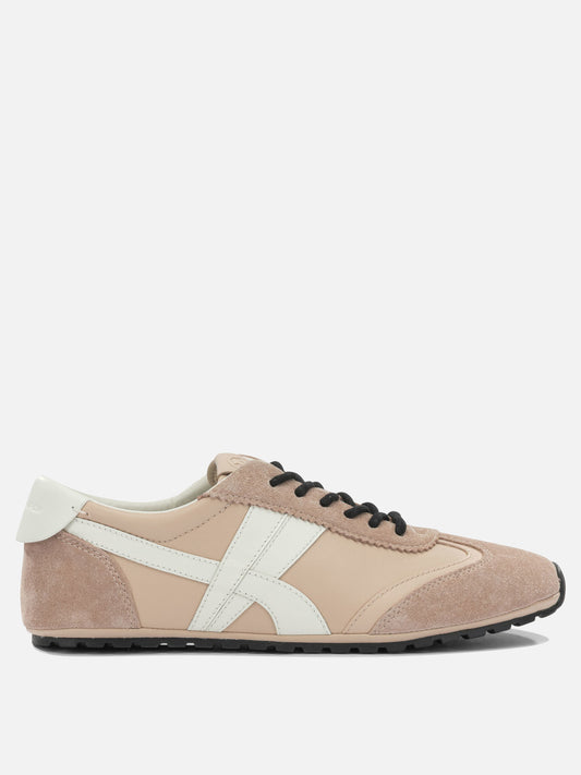 Tory Burch "Hank" Low-Top Sneakers Pink

