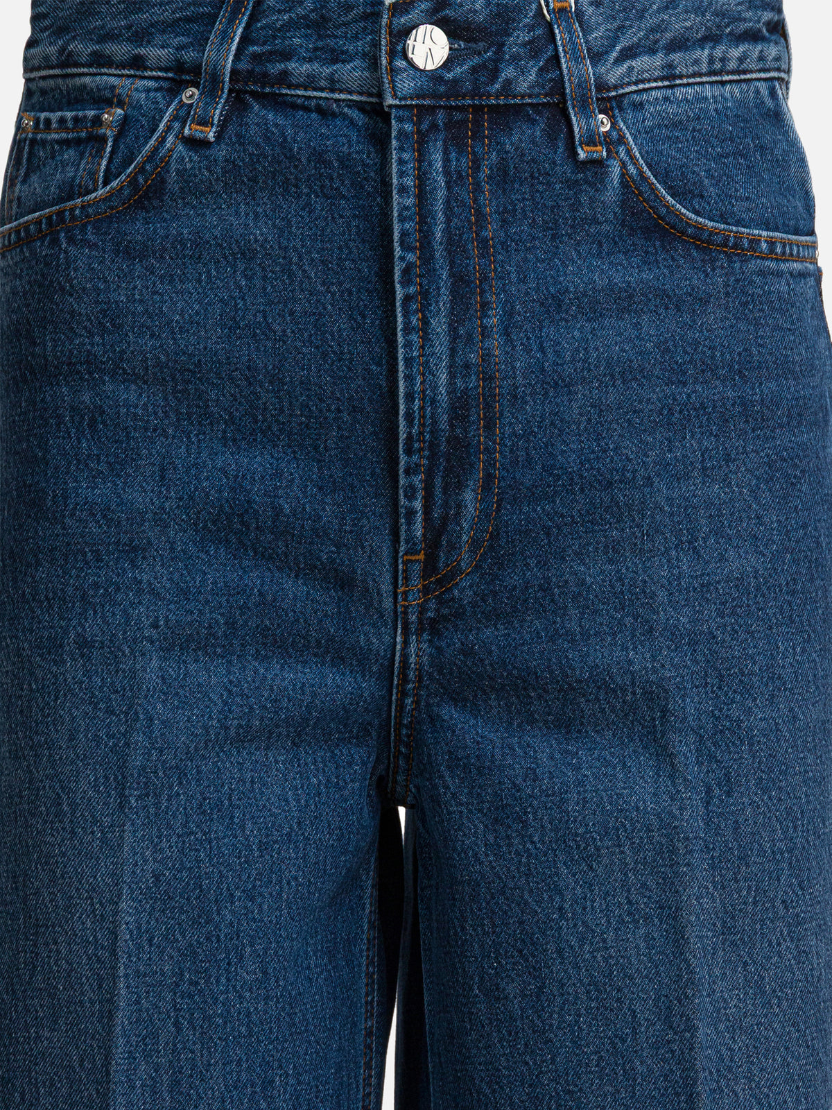 Toteme Jeans a gamba larga Blu - VIETTI