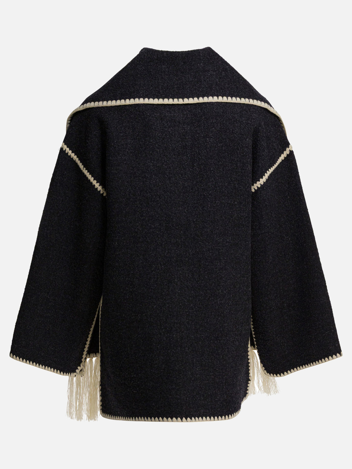 Toteme Coat with attached scarf Grey