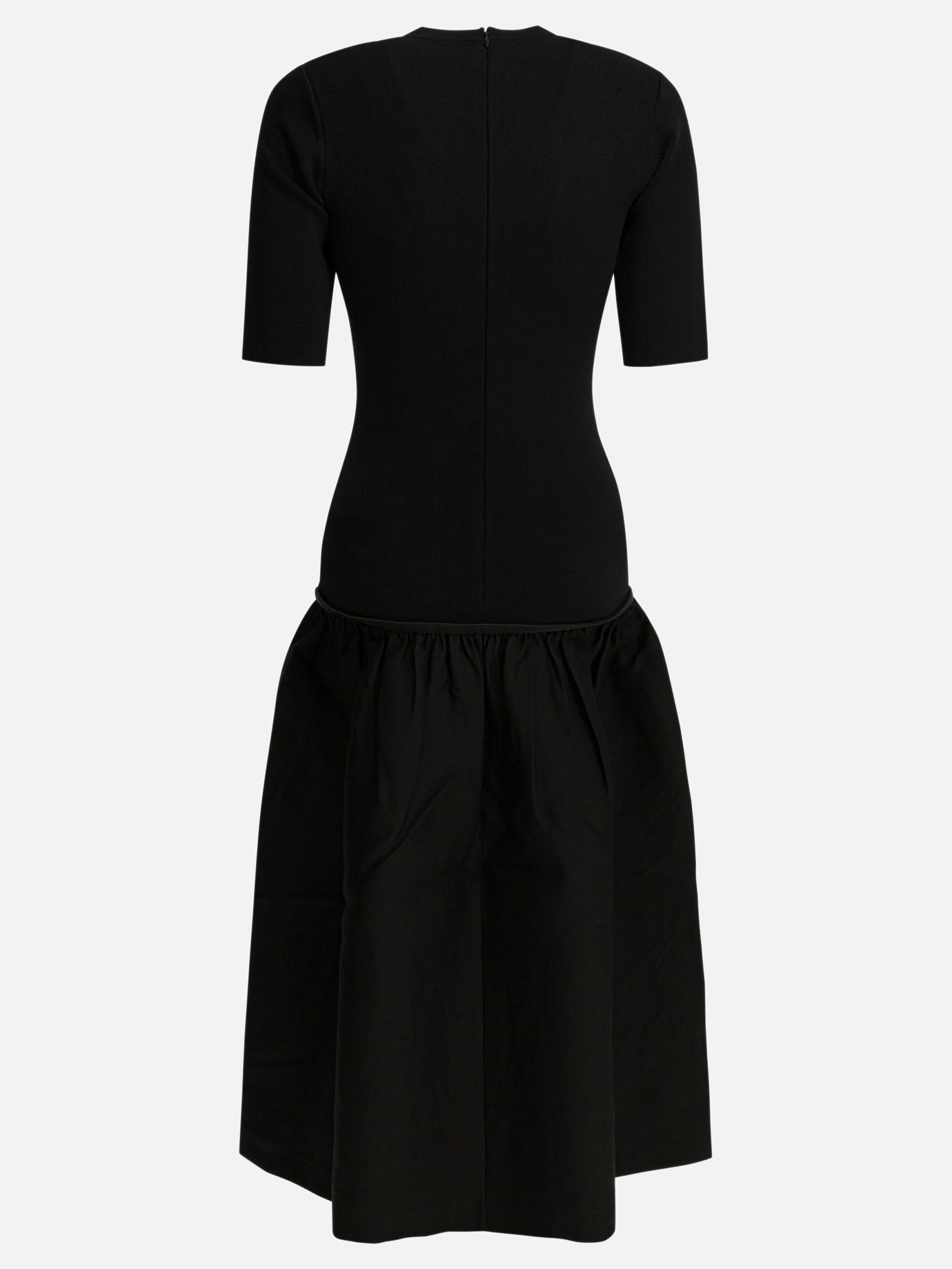 Midi dresses Solid colour  Black - Toteme Women | PDP | VIETTI Online Store | Zoom-Modal_2
