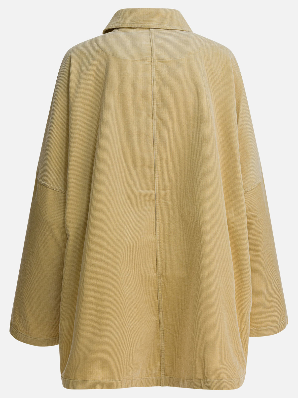 Toteme Velvet overshirt jacket Beige
