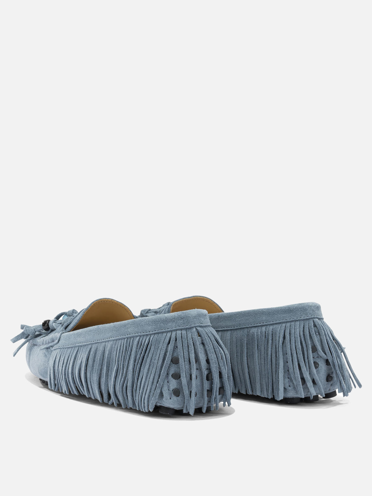 Toujours Mocassini "Emily" scamosciati Azzurro - VIETTI